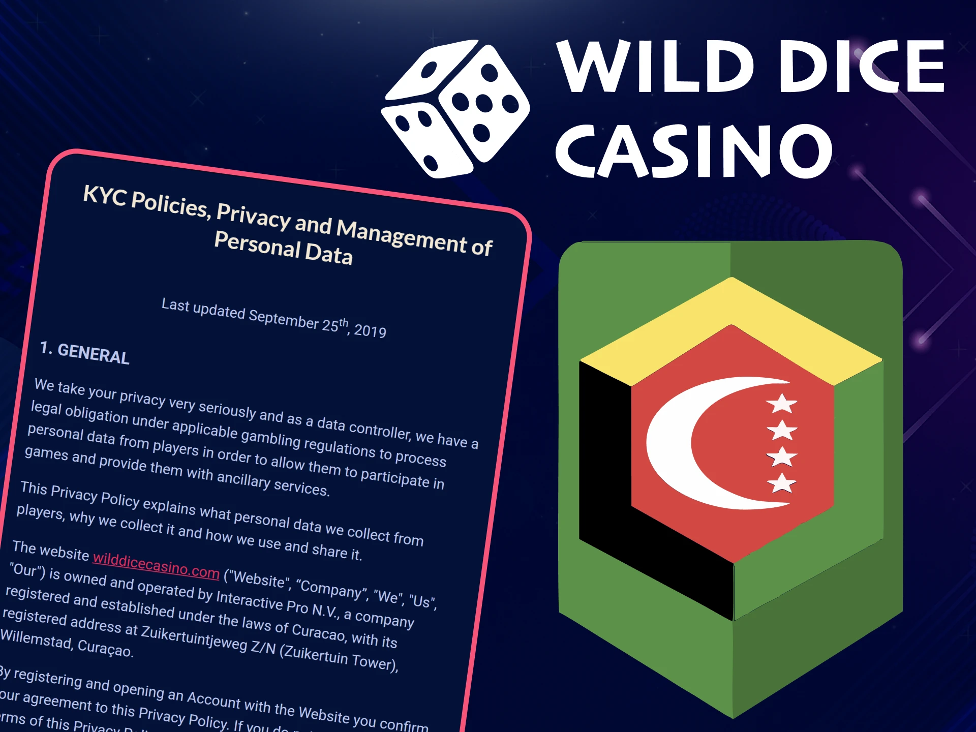 Wild Dice Casino app is legal and safe.