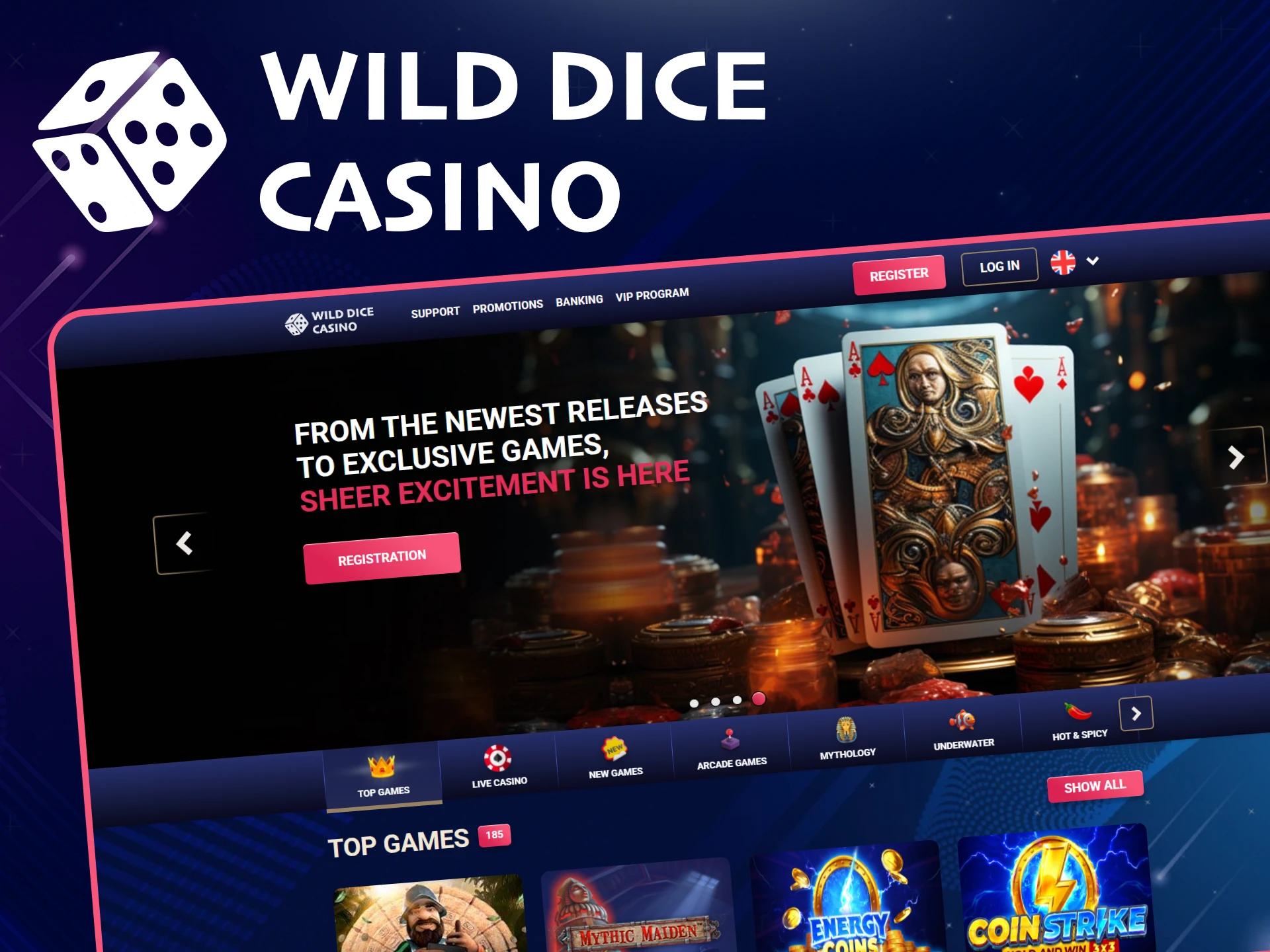 Many people have already chosen Wild Dice Casno.