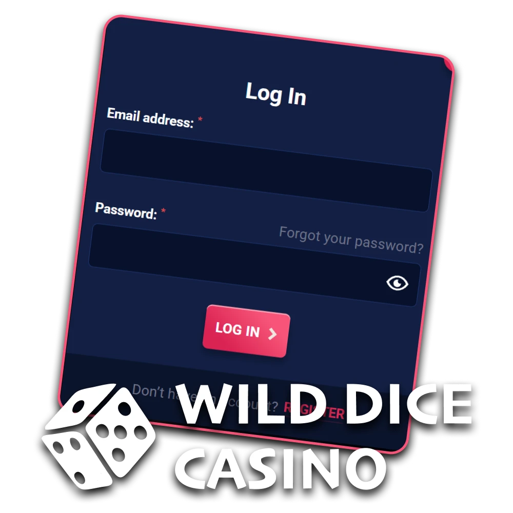 We'll tell you how to log into your Wild Dice Casino account.